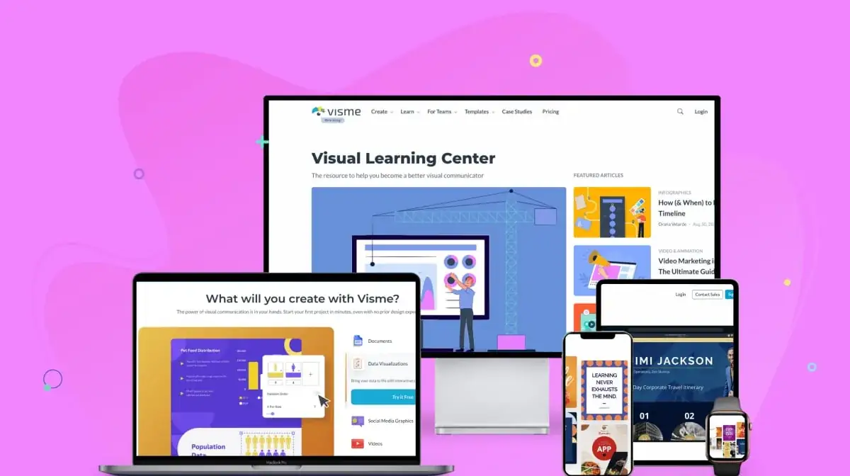 designer creating website mockups in design software on a large screen