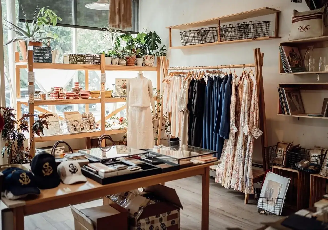 fashion ecommerce entrepreneur photographing clothing for an online store