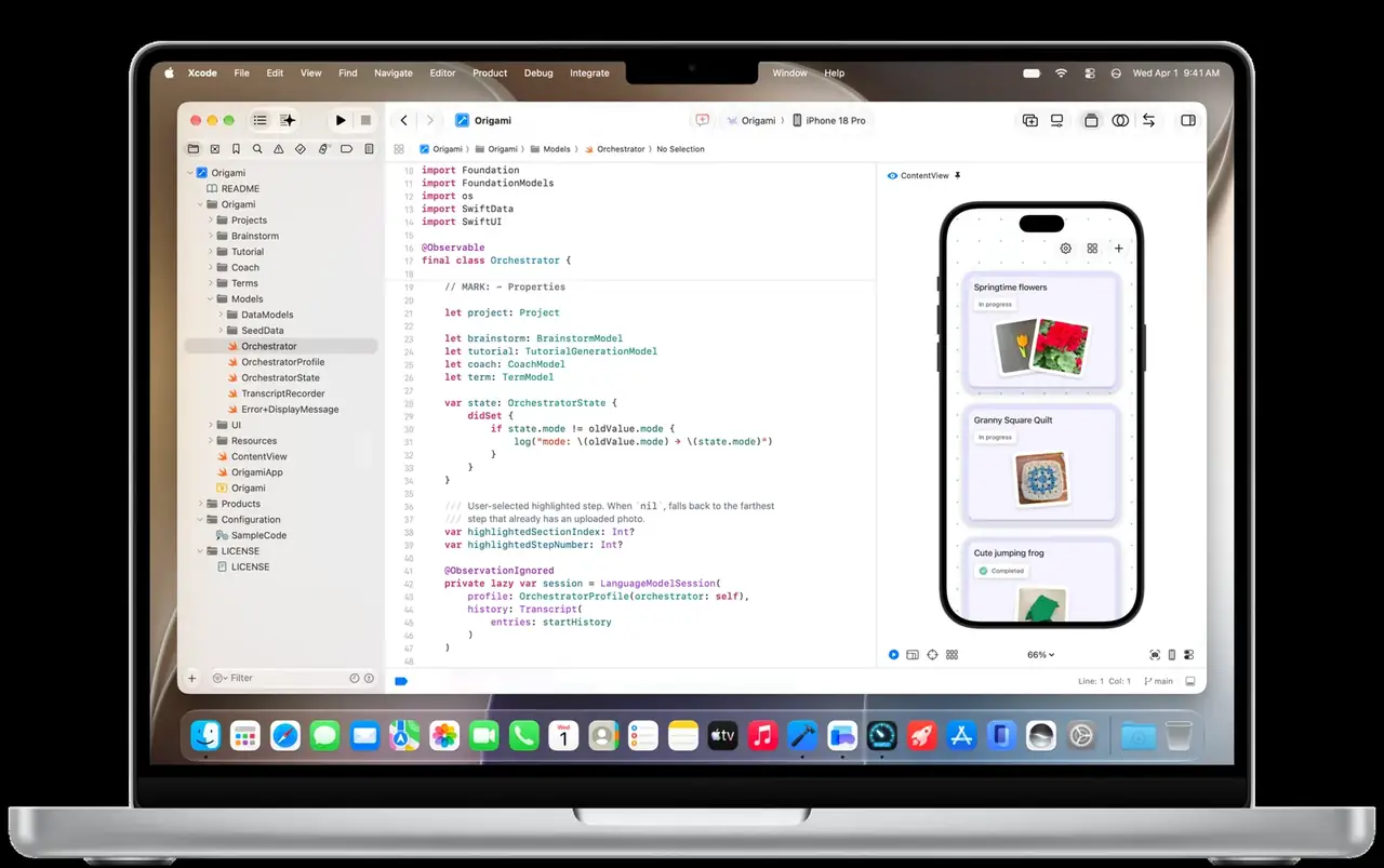 web development team planning a client project with code on screen